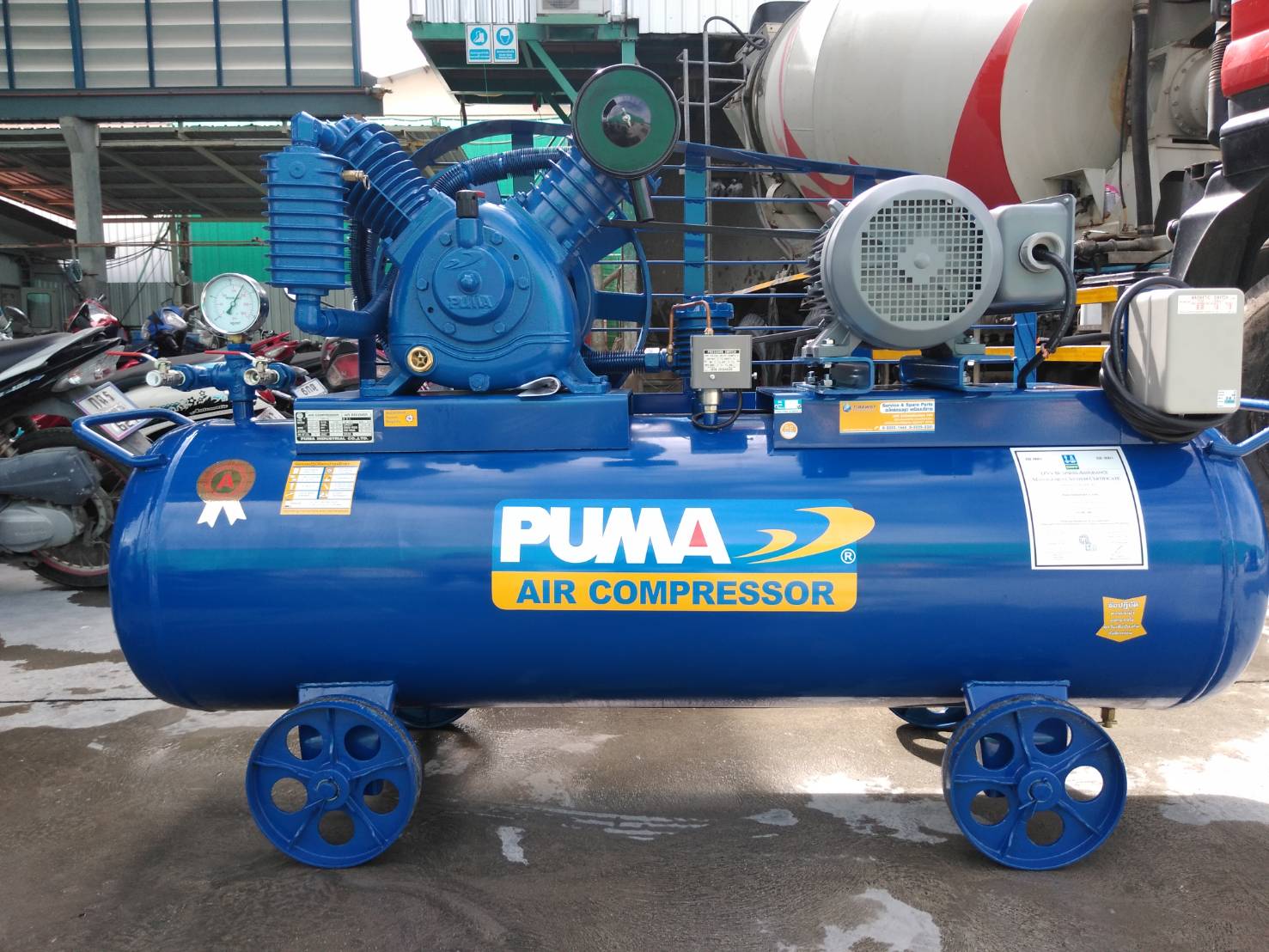 ปั๊มลม Puma 7.5 HP Twostage 380V