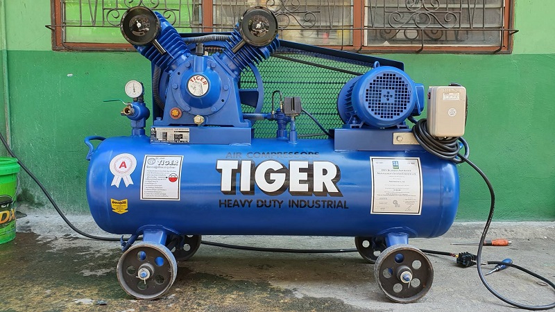 ปั๊มลม TIGER 3 HP 145L 380V ไทเกอร์ TK-23 JNK