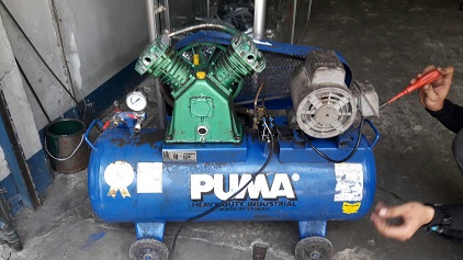 ซ่อมปั๊มลม Puma 1 HP