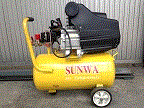 ปั๊มลมโรตารี่ Sunwa 3 HP 25L 