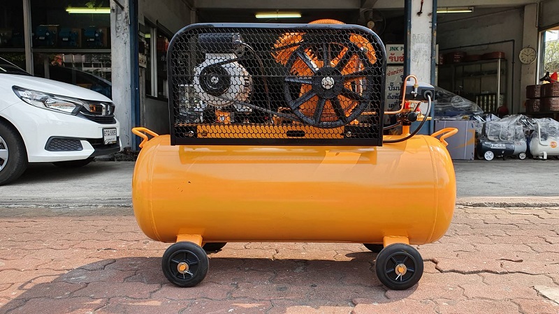 ปั๊มลม TIGER 1 HP มอเตอร์ 2 HP 220V 100L รุ่น TGA21